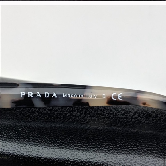 Prada VPR10R eyeglasses frames; no lenses no case - Picture 4 of 7